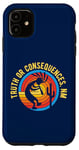 Coque pour iPhone 11 Truth or Consequences, New Mexico Dancing Kokopelli Design