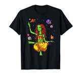 Space Alien Hippie Yoga Zen Meditation Psychedelic Women T-Shirt