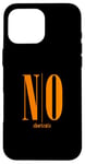 Coque pour iPhone 16 Pro Max Orange NO raccourcis Orange Graphic