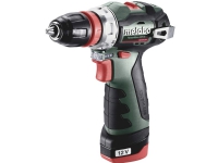 Metabo PowerMaxx BS BL Q 601749500 Batteri boremaskine 12 V 2 Ah Litium inkl. ekstra batteri