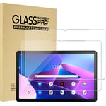 Procase 2 Verre Trempé pour Lenovo Tab M10 Plus 3ème Génération 26.9cm 10.6 Pouces 2022, Film Protection Screen Protecteur, Anti Rayures sans Bulles 0.33mm Épaisseur Dureté9H