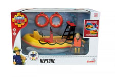 Simba Vehicle Fireman Sam Boat Neptune Med Figur Ver.2