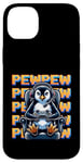 iPhone 14 Plus Cute Gaming Penguin Pew Video Game Graphic Men Kids Women Case