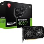 MSI GeForce RTX 4060 Ti VENTUS BLACK 16GB OC Carte Graphique - 3x DP, 1x HDMI