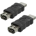 eightnice Firewire Ieee 1394 6-stifts hona till USB hane hane-omvandlare (2 st)