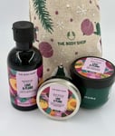 The Body Shop Love & Plums Body Butter Shower Gel Yogurt 200ml Set Discontinued