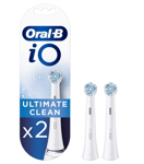 GENUINE Oral-B iO Replacement Brush Heads | Ultimate Clean | WHITE | Pack Of 2