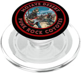 Coyotes punk rock du désert de Mojave PopSockets PopGrip pour MagSafe