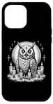 iPhone 12 Pro Max Sacred Satanic Owl with Candles | Dark Ritual Owl Witchcraft Case