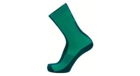 Chaussettes unisexe santini puro high profile vert