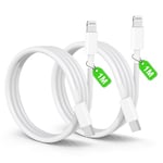 iPhone Fast Charger Cable 1M, USB C to Lightning Cable [Apple MFi Certified], 1m Type C iPhone Charging Lead Wire 3ft for Apple iPhone 14 Plus/14 Pro Max/13 Pro/12 Mini/11/XS/XR/SE/8/iPad