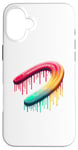 iPhone 16 Plus Dripping Paint Boomerang Thrower Boomerangs Case