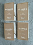 CHLOE  NOMADE EAU DE PARFUM 4 X 1.2ml EDP SAMPLE SPRAYS New🆕💖💖