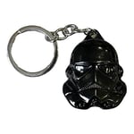 South Coast Jewellery Star Wars Black Stormtrooper Head Metal Keyring Keychain Bag Pencil Case Charm Pendent Zip Accessory