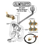 ALLPARTS EP-4147-000 Wiring Kit for Gibson ES-335