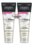 John Frieda Profiller+ Thickening Shampoo & Conditioner 250ml AUTHENTIC