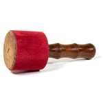 Singing Bowl Rubbing Stick With Suede -- 710 G; 25X10 Cm