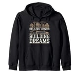 Real Estate Agent Property Management Broker Realtor Zip Hoodie