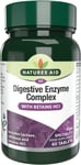 Natures Aid Digestive Enzyme Complex with Betaine Hydrochloride Vegan 60 Tablets