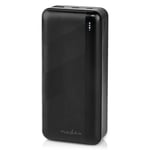 Nedis UPBKPD30000BK PD PowerBank -varavirtalähde 30000mAh