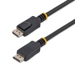 StarTech.COM Câble DisplayPort 1.2 de 4,6 m avec Verrouillage - Pack de 10 - DisplayPort 4K - Cordon DP vers DP - M/M (DISPLPORT15L10PK)