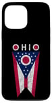 Coque pour iPhone 13 Pro Max State of Ohio Burgee Flag -- The Buckeye State