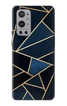 Navy Blue Graphic Art Case Cover For OnePlus 9 Pro