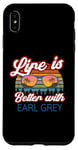 iPhone XS Max Earl Grey Tea Lovers / 'Life Is Better With Earl Grey!' Case