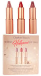 Charlotte Tilbury Iconic Hollywood Lip Trio New In Box Lipstick