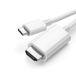 USB-C til HDMI-kabel 4K UHD 2 meter