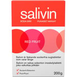 Salivin Röda Bär Muntorrhet Sugtabletter, 200 g