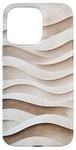 iPhone 15 Pro Max Natural Earthtoned Waves Pattern Horizont Modern Case