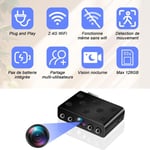 Mini Camera Espion Sans Fil Hd, Camera Espion Interieur Discrete, Spy Caméra De Surveillance Wifi Avec Détection De Mouvement Pour La Maison, Le Bureau, Animal De Compagnie, Etc.