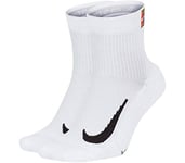 Nike Multiplier Max Ankle 2Pr T-Shirt pour Hommes, White/White, XL