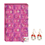 Christmas Advent Calendar 2022 For Girls With 24 Jewelry Charm Necklace