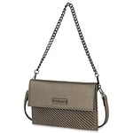 Lois - Sac À Main Femme Élégant, Sac Bandoulière Femme Cuir, Sac Femme Tendance, Sac À Main Femme Chic, Sac A Main Femmes Bandoulieres, Argent foncé