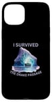 iPhone 15 Plus Antarctica I Survived The Drake Passage Purple Iceberg Case