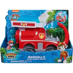 Coffret Pat Patrouille Jungle Pups Deluxe Marcus Camion de Pompier De Luxe Set Figurine Et Vehicule 1 Carte tigre