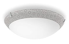 Philips 311404416 Ballan Luminaire d'Intérieur Plafonnier LED Verre Bronze 10 W