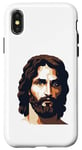 Coque pour iPhone X/XS Jésus est le Fils de Dieu. Chrétien, Évangile, Foi, Religieux