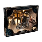 Winning Moves Fantastic Beasts Where to find them 500 Piece Jigsaw Puzzle game, Piece together Newt Scamander, Porpentina Goldstein, Queenie Goldstein and Jacob Kowalski, gift for ages 10 plus