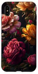 Coque pour iPhone XS Max Rose Garden Fleur Art Moody Floral Femme Esthétique