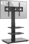 Freestanding  Swivel  Floor  TV  Stand  Tall  TV  Unit  for  32  35  40  42  43