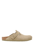 Birkenstock Boston Suede Clogs, Faded Khaki