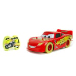 Jada RC Lightning McQueen Glow Racers 1:14