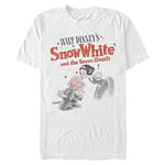 Disney Snow White and the Seven Dwarfs - Sweet Kiss Men's Crew neck White S