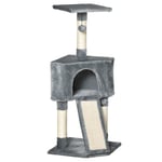 Corner Cat Tree for Cats, Kitten Tower with Scratching Post Condo