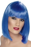 Smiffys Glam Wig, Blue