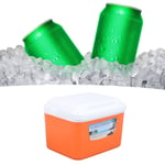 Insulated Portable Cooler Large Capacity Portable Cooler Box Multifunctional 5L