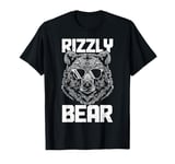 Rizzly Bear Funny Grizzly Bear Animal Party T-Shirt